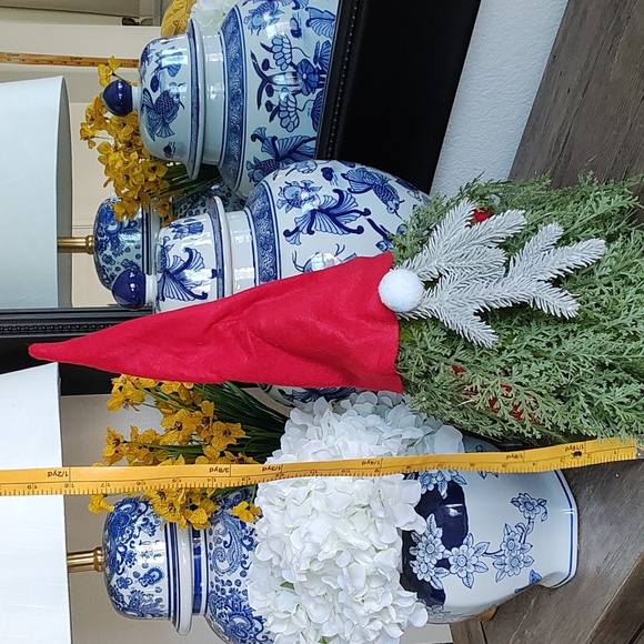 New Gnome Small Prelit Tree SET of 2 - Picture 7 of 8